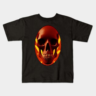 Halloween skull Kids T-Shirt